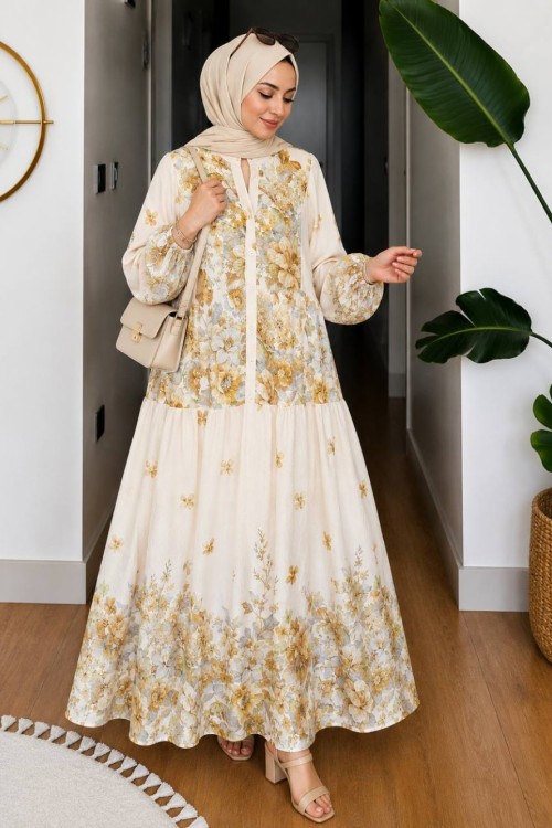 Dilara Elbise Sarı