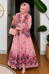 Bade Elbise Pembe