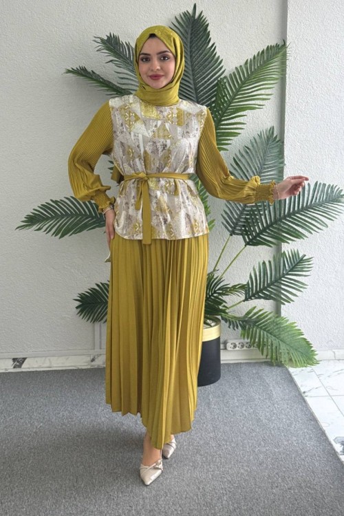 Masal etekli takım etekli takım