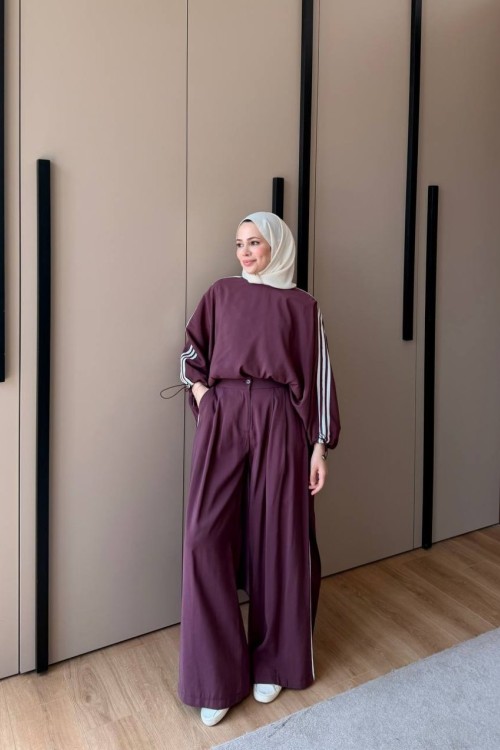 Liva İkili Takım Mürdüm