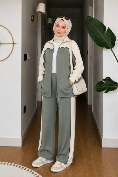 Sakura İkili Takım Su Yeşili
