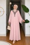 Belina Elbise  Pembe