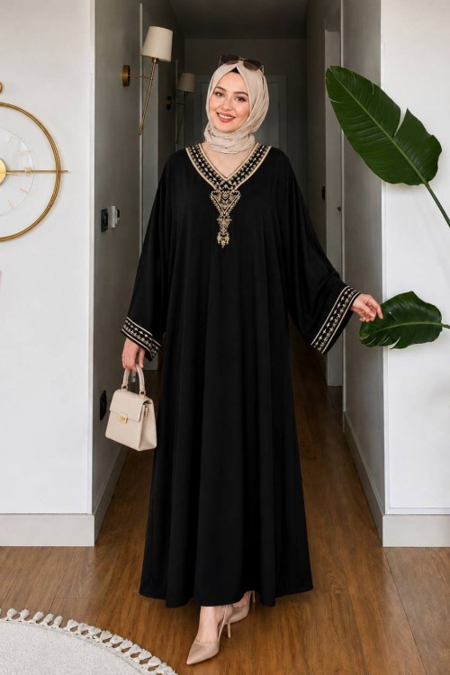 Belina Elbise  Siyah