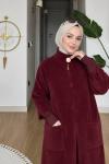  Helen Angora Kaban Bordo